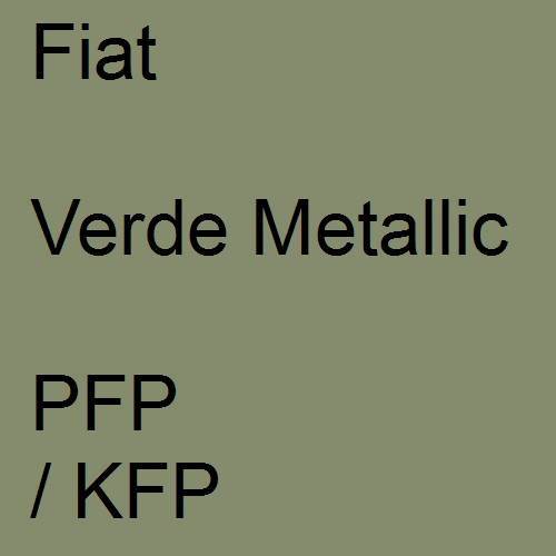 Fiat, Verde Metallic, PFP / KFP.